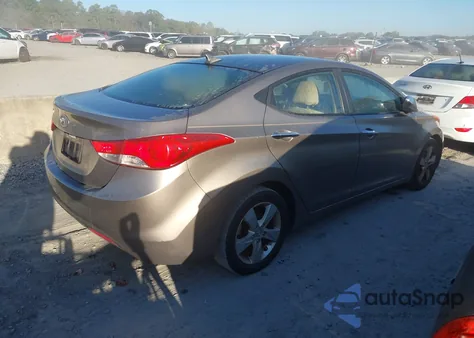 2013 Hyundai Elantra Gls from USA, damaged, VIN 5NPDH4AE2DH301454
